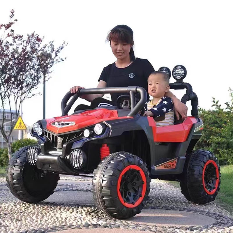 UTV électrique pour enfants 12 V 2 roues motrices avec RC 2,4 G