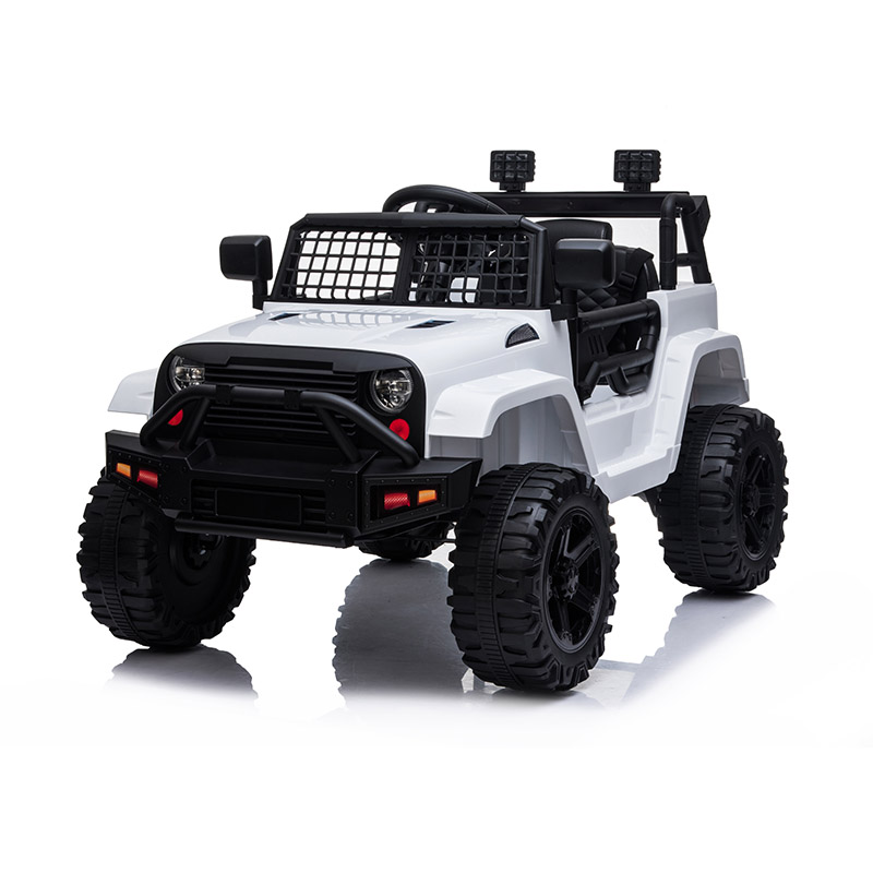 Jeep porteur pour enfants 12 V 2 roues motrices avec télécommande et lumières