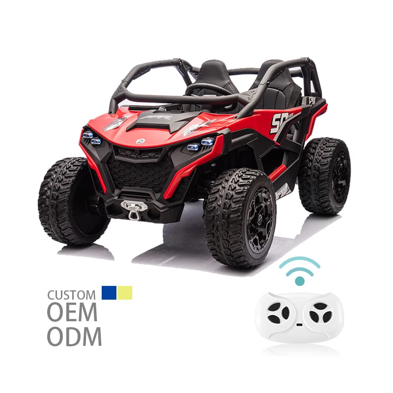 UTV tout-terrain pour enfants 12 V 4 roues motrices
