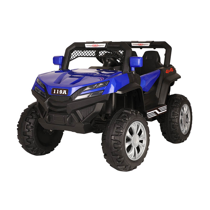 UTV électrique pour enfants à double moteur 12 V avec suspension à 4 roues et télécommande