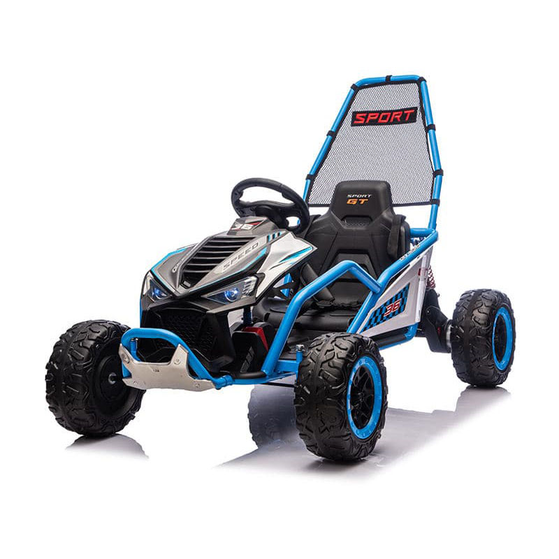 Kart électrique à dérive pour enfants 12 V avec lecteur MP3 Bluetooth