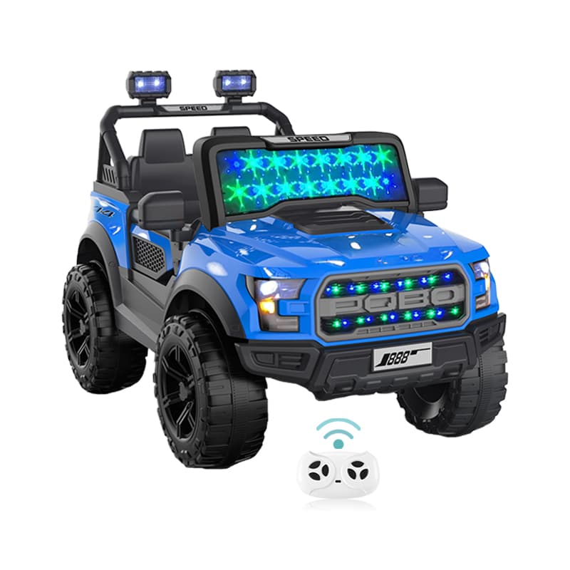 Lumières LED pour pare-brise de voiture pour enfants 12 V