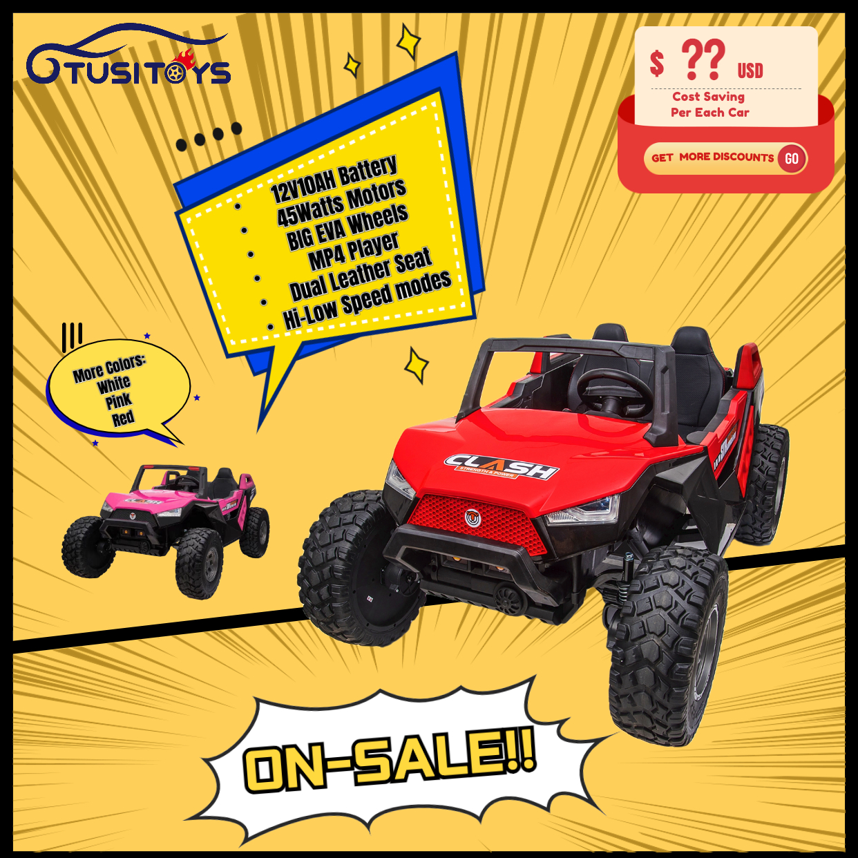 Notre UTV tout-terrain est en vente maintenant !