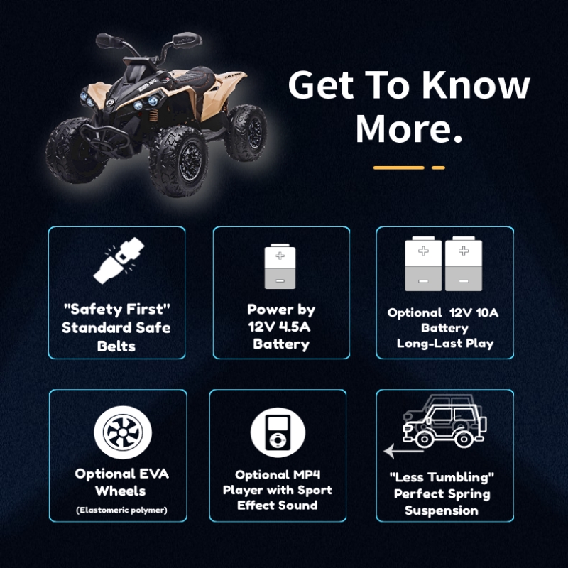 Découvrez notre tout nouveau VTT CAN-AM Renegade sous licence pour une expérience hors route !