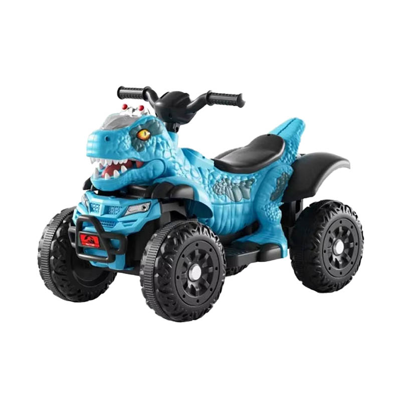 Voiture électrique pour enfants, voiture dinosaure, VTT