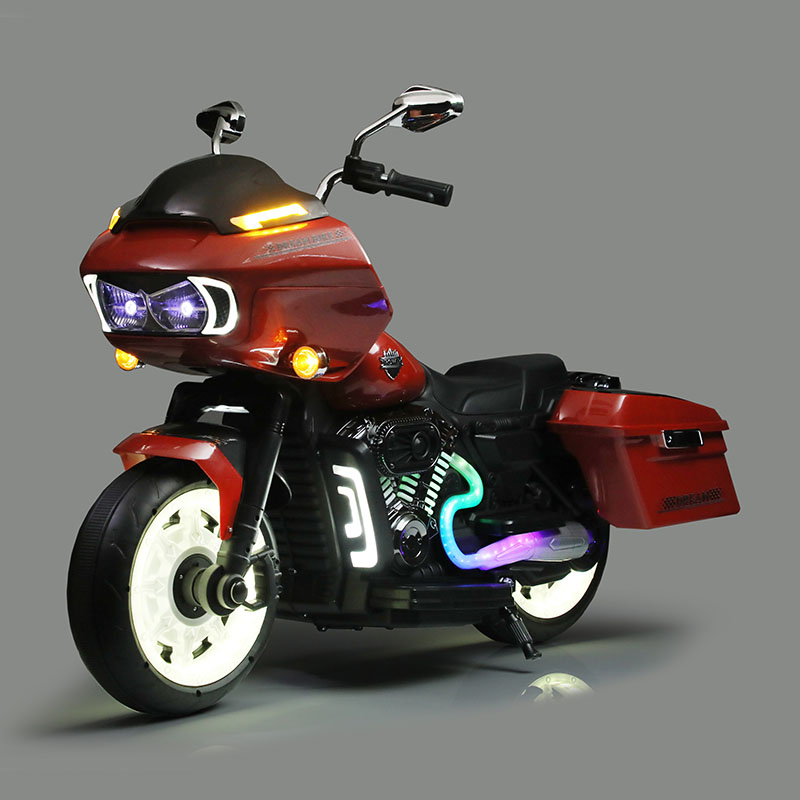 12V 2WD Big Size Ride-On Motorbike for Older Kids with music & light