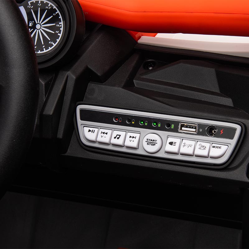 12V 2WD Kids Electric UTV with Music & Lights