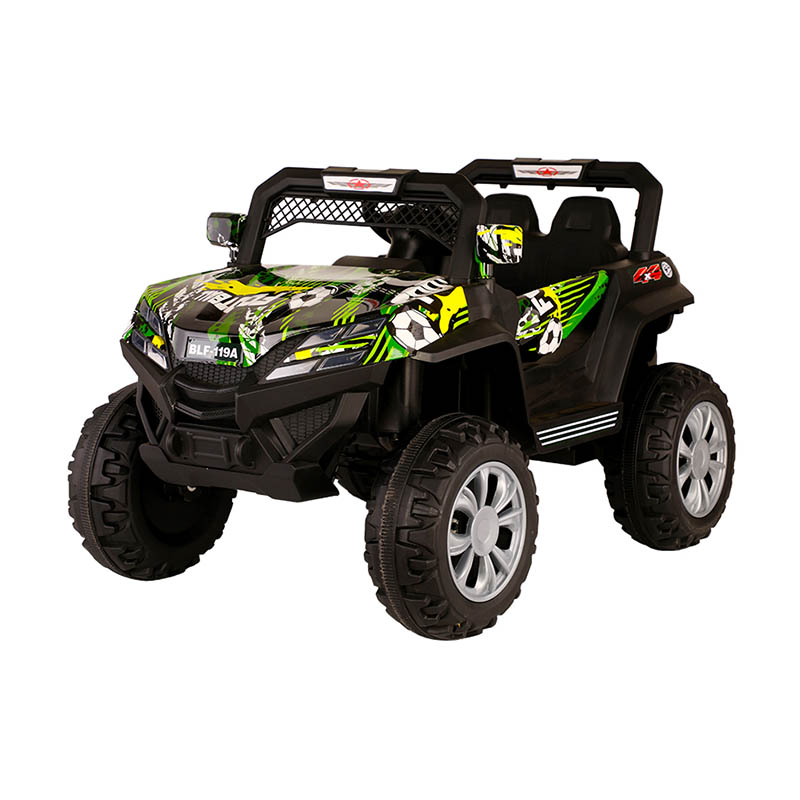 12V Dual Motor Kids Electric UTV with 4-Wheel Suspension & Remote Control