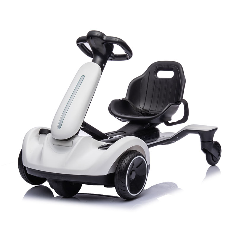 Kart électrique pour enfants avec fonction musique et dérive
