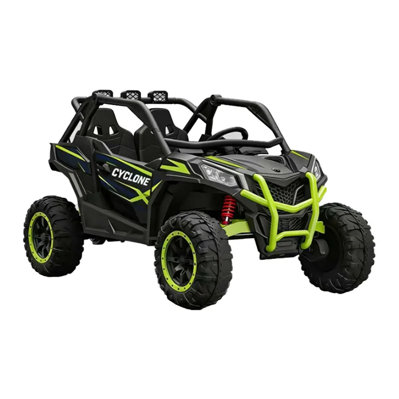 Grande voiture électrique pour enfants à moteur puissant Cyclone 24V à deux sièges